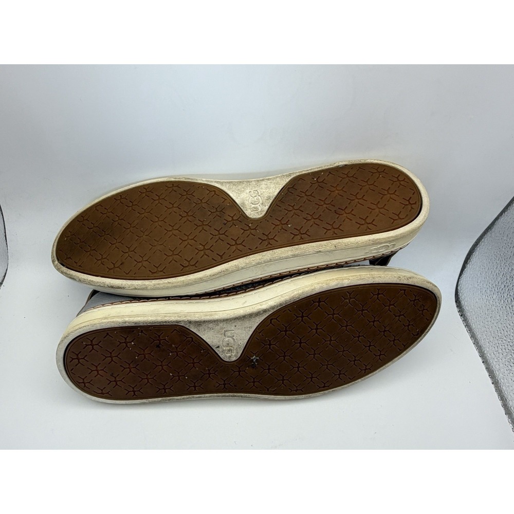 UGG Australia Sydney Light Gray Knit Mesh Sneakers Women's SZ‎ 7 - Picture 6 of 6